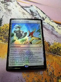 Airbender Ascension Mtg Foil Avatar The Last Airbender Magic The Gathering - Image 1