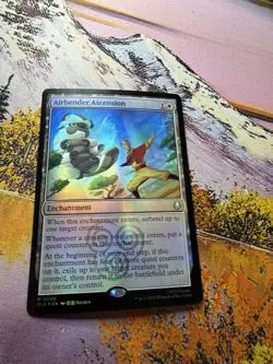 Airbender Ascension Mtg Foil Avatar The Last Airbender Magic The Gathering - Image 2