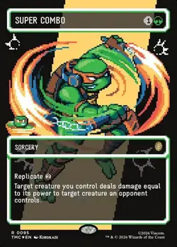 Super Combo - Borderless Foil - Teenage Mutant Ninja Turtles Eternal (TMC95) - Image 1