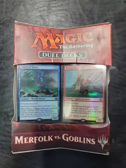 Duel Decks: Merfolk vs. Goblins (DDT) Magic The Gathering MTG New Factory Sealed - Image 1