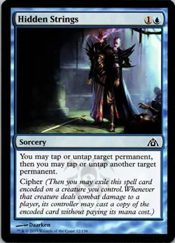 Hidden Strings Normal Dragon's Maze 12 NM MTG Magic the Gathering - Image 1