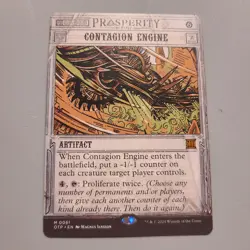 Contagion Engine Outlaws Of Thunder Junction Breaking News MTG NM - Image 1