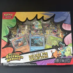 Pokemon TCG Ascended Heroes First Partner Deluxe Pin Collection SEALED - Image 1