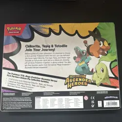 Pokemon TCG Ascended Heroes First Partner Deluxe Pin Collection SEALED - Image 2