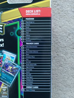 Pokemon TCG Mega Battle Deck Mega Gengar Ex - Brand New - Sealed - Image 3