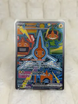 Rotom ex 126/094 SIR Phantasmal Flames Pokemon TCG Special Illustration Rare NM - Image 1