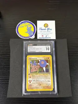Pokemon Hitmontop Neo Discovery 1st Edition Holo Rare #3 - CGC 10 - Gem Mint - Image 1
