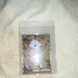 Pokemon Mew ex 205/165 Scarlet & Violet 151 Ultra Rare Full Art Holo EX METAL - Image 1