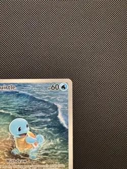 Pokemon TCG Squirtle 170/165 Sv Scarlet & Violet 151 Illustration Rare Near Mint - Image 3