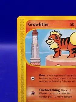 Pokemon Card - Growlithe Aquapolis 80/147 Common Non Holo LP-MP - Image 2