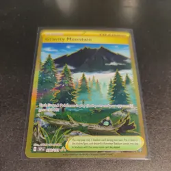 Gravity Mountain 250/191 - Pokemon TCG - Surging Sparks - Gold Hyper Rare - NM - Image 3