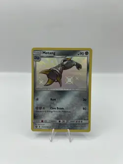 Pokemon TCG Metang SV31/SV94 Hidden Fates Shiny Vault Near Mint Condition - Image 1