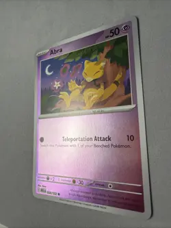 Pokemon TCG * Mega Evolution * 54/132 Abra REVERSE HOLO COMMON * FRESH PK - Image 2