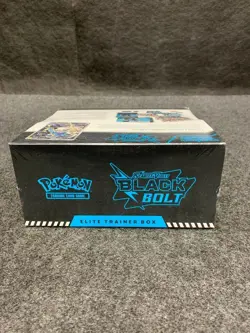 POKEMON Scarlet & Violet- Black Bolt Elite Trainer Box, Sealed Box is Worn - Image 5