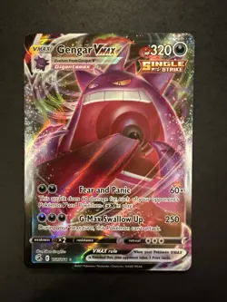 Gengar VMAX 157/264 Swsh08: Fusion Strike Holo Pokemon - Image 1