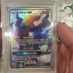 2019 Pokemon Sun & Moon Hidden Fates #SV70 FA Darkrai GX Hidden Fates PSA 10 - Image 3