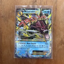 Pokemon M Gyarados EX Full Art Ultra Rare Mega 27/122 Breakpoint Holo English - Image 1