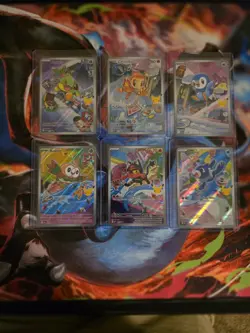 Pokemon 2026 First Partner Illustration Collection Series 1 Six Promo Lot - Image 1