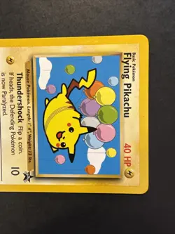 Flying Pikachu 25 Promo Wizards Black Star Promos 1999 Pokemon - Image 3