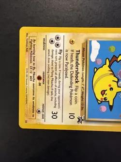 Flying Pikachu 25 Promo Wizards Black Star Promos 1999 Pokemon - Image 4