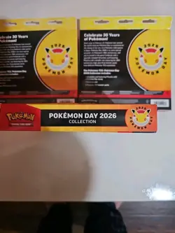 3x Pokemon TCG: Pokemon Day 2026 Collection New Sealed - Image 4
