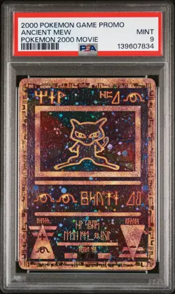 2000 Ancient Mew Pokemon 2000 Movie Game Movie Pokemon PSA 9 - Image 1