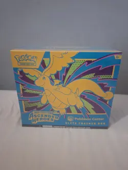 Pokemon Center ASCENDED HEROS ETB -small tear on the face - Image 1