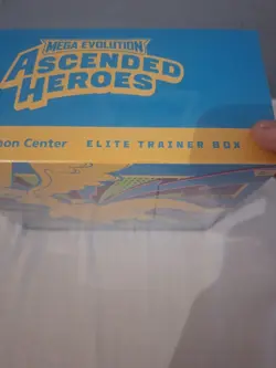 Pokemon Center ASCENDED HEROS ETB -small tear on the face - Image 3