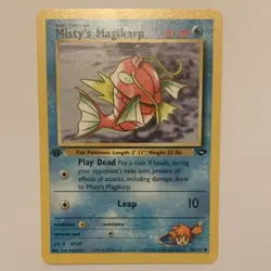 Pokemon 1st Edition Misty's Magikarp 88/132 Horsea 87/132 Lot of 2 NM Vintage - Image 1