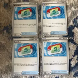 4x Poke Pad 081/088 - English Perfect Order Pokemon TCG (Playset) - Image 1
