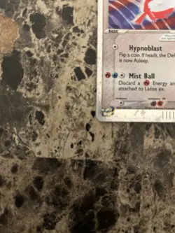 Pokemon Latias ex 93/97 EX Dragon Holo Rare Basic 90HP English TCG Tiny Crease - Image 3