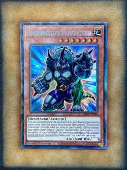 Yugioh Dinowrestler Pankratops ANGU-EN046 ANGU-IT046 Collector ITALIAN 1st Ed NM - Image 1