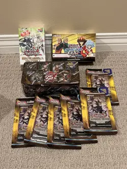 Lot Of YuGiOh Sealed Items: Boosters, Decks, Tin. (lot #3) - Image 1