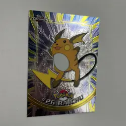Raichu #26 2000 Topps Chrome Series 1 Pokemon Card - Image 2