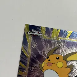 Raichu #26 2000 Topps Chrome Series 1 Pokemon Card - Image 4