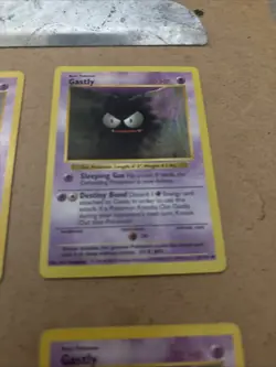 Pokemon TCG Gastly Base Set, Shadowless Common Card 50/102 - Image 3