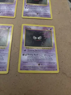 Pokemon TCG Gastly Base Set, Shadowless Common Card 50/102 - Image 5
