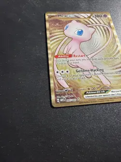 Pokemon TCG Mew EX Metal 205/165 Promo Card Scarlet & Violet 151 - Image 2
