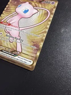 Pokemon TCG Mew EX Metal 205/165 Promo Card Scarlet & Violet 151 - Image 3
