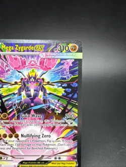 Mega Zygarde EX 120/088 SIR Pokemon TCG Card Perfect Order Fresh Pull - Image 2