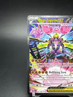Mega Zygarde EX 120/088 SIR Pokemon TCG Card Perfect Order Fresh Pull - Image 3