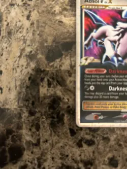 NM Pokemon Absol G X Holo Card 141/147 Supreme Victors - Image 3