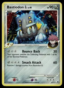 Pokemon Card - Bastiodon GL Rising Rivals 2/111 Holo Rare - Image 1