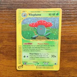 Vileplume 31/165 Holo Rare Expedition Pokemon Card - MP/LP - Image 1