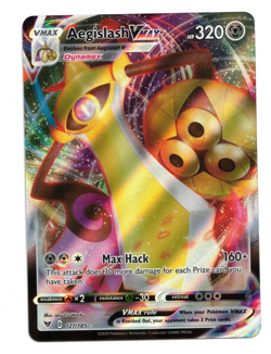 Pokemon Card: Aegislash VMAX 127/185 Vivid Voltage Ultra Rare! NM - Image 1