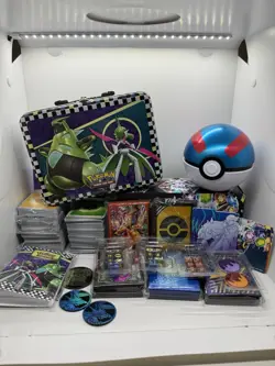 Pokemon TCG - Accessories LOT (Card Sleeves, Dice, Coins, Energy Packs, etc) - Image 1