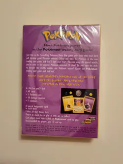 Zap! Theme Deck - Pokemon Base Set - Sealed - Deck on Bottom - 60 Cards - Image 5