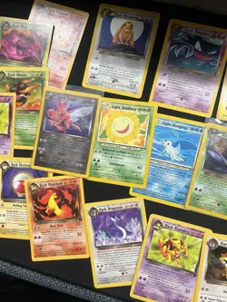 Dark Pokemon Card Collection Light Neo Wotc Vintage Lot Holos TCG - Image 3