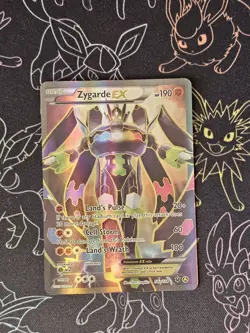 Zygarde EX Fates Collide Alternate Art Holo Card 054a/124 Near Mint Condition - Image 1