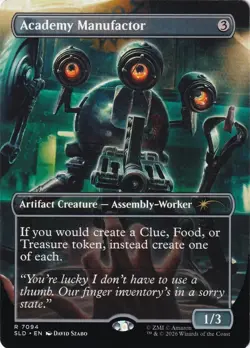 Academy Manufactor *** FOIL *** - MTG SLD Secret Lair Drop Series - NM/MINT - Image 1